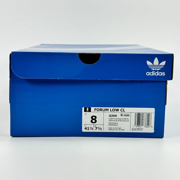 Adidas Forum Low Cl \'Aurora Ivy/Wonder White/Preloved Yellow\' JQ2656 Multi Size main image 6